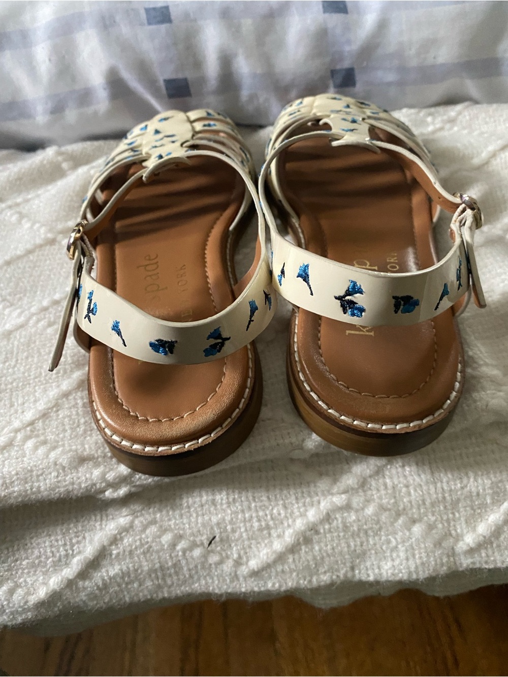 Kate Spade Embroidered Sandals - Picture 4 of 6